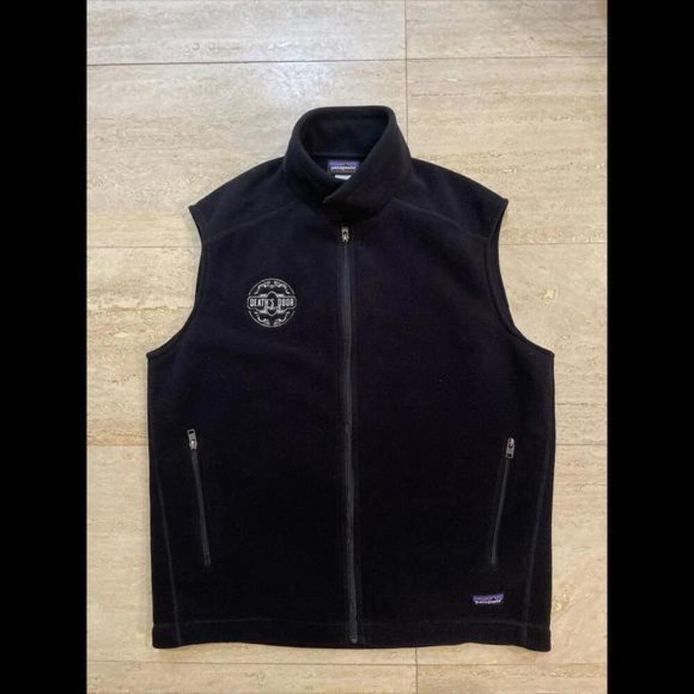 Patagonua fleece vest DEATH'S DOOR SPIRITS DISTILLERY logo men’s XL